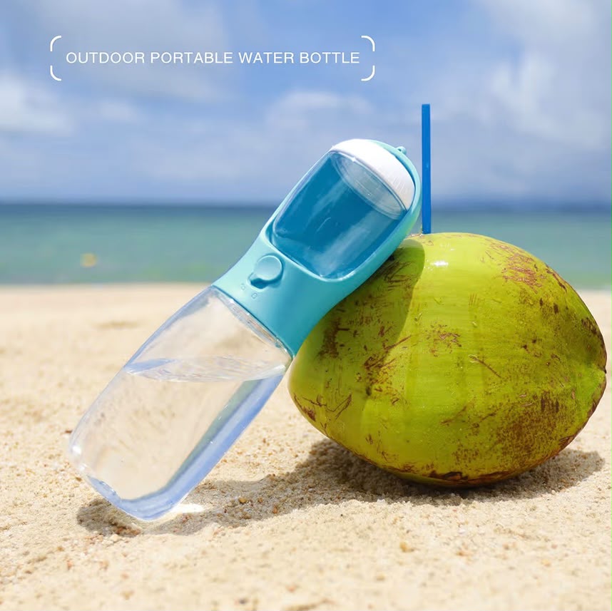 Portable Dog Water Bottle & Bowl